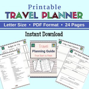 Printable Travel Planner