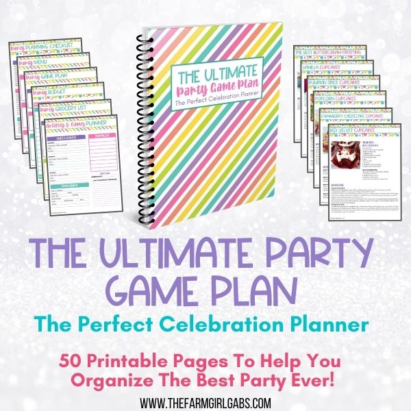 Plan the perfect party. This Ultimate Party Celebration Planner has all the planning pages needed to organize a successful party celebration.