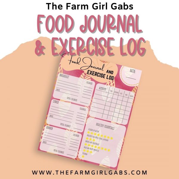 Food Journal & Exercise Log