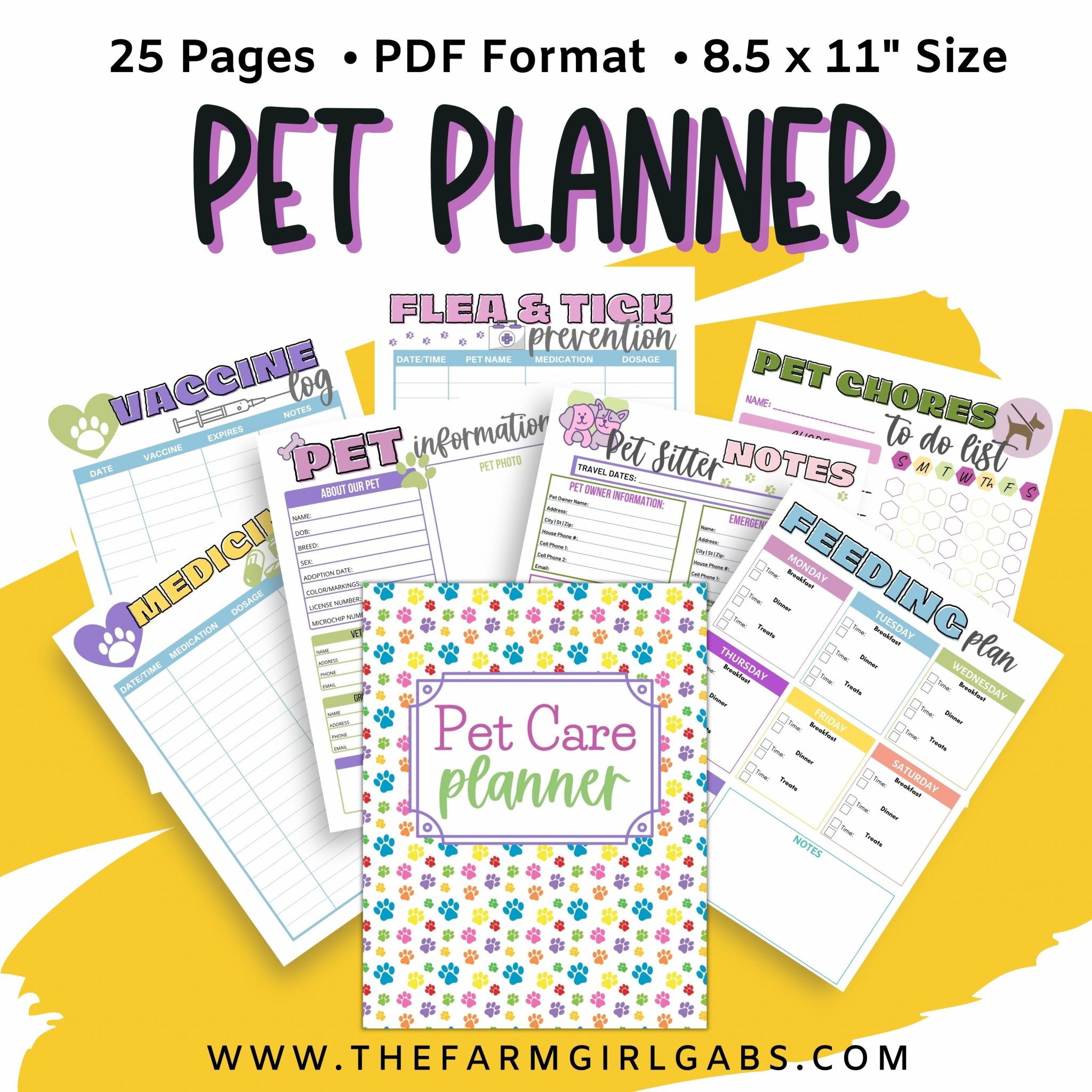 ANIMAL CARE PLAN TEMPLATE visual data 5