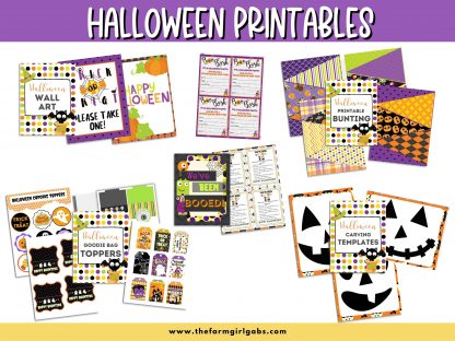 Plan the ultimate Halloween. This printable Halloween planner will keep you organized this fall season. This digital download fall activity planner is filled with planning pages to help you plan the best Halloween and fall for your and your family.