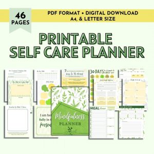 Printable Wellness Planner
