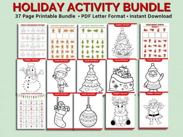 Holiday Activity Bundle