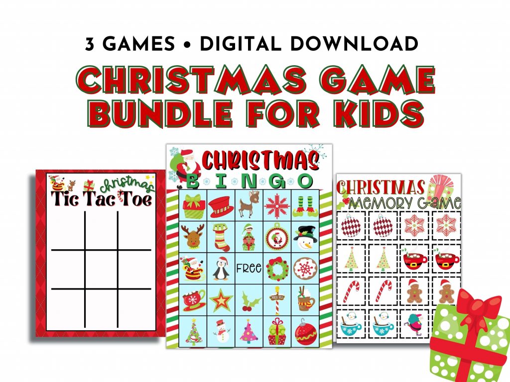 Christmas Game Bundle for Kids