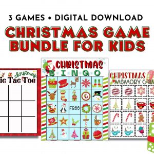 Christmas Game Bundle for Kids