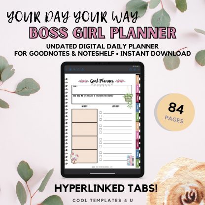 Ultimate Boss Girl Digital Daily Planner