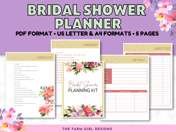 Bridal Shower Planner