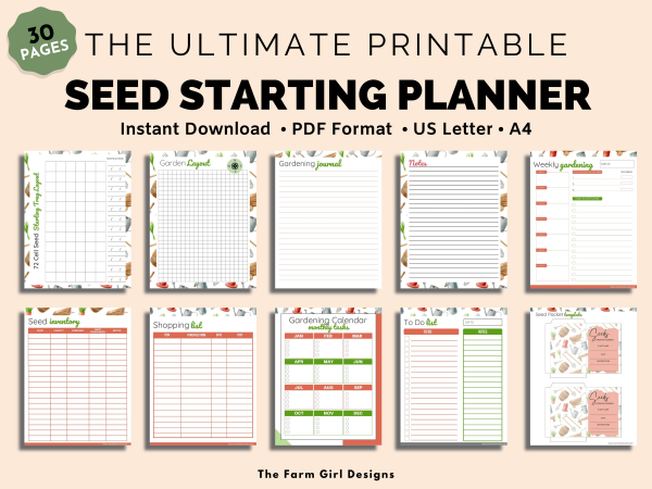 Seed Starting Garden Planner